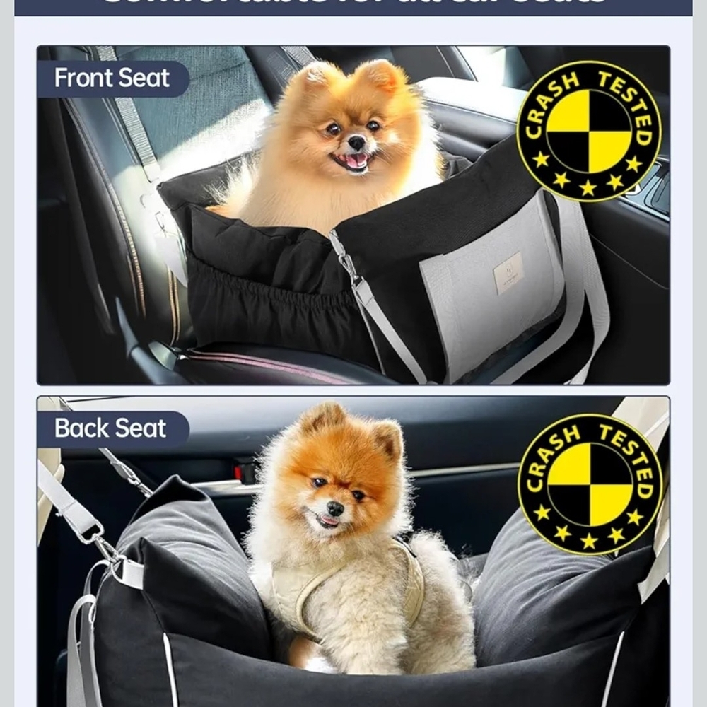 Crash Tested Dog Car Seat NEW NEVER USED